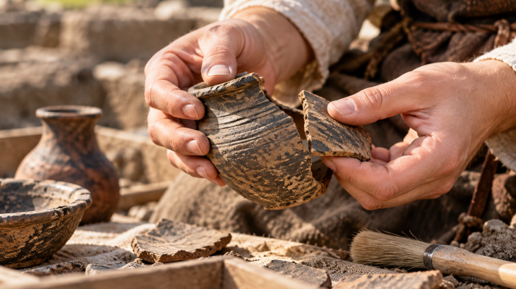 Náhled článku: Mlýnek na obilí, husí brk i archeologické nálezy. Teplický zámek ožije středověkem