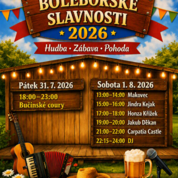 - Letní - BOLEBOŘSKÉ  SLAVNOSTI  2026