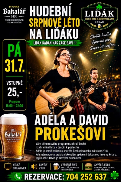 Náhled události: HUDEBNÍN SRPNOVÉ  LÉTO  NA LIĎÁKU